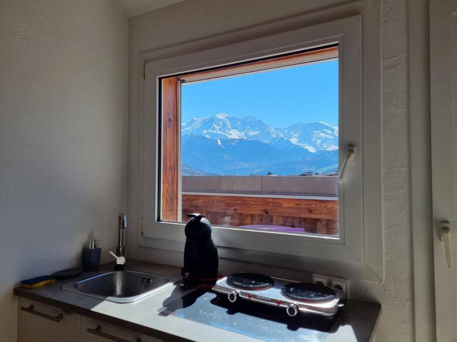 Ferienwohnung Vue Magique Sallanches Exterior foto